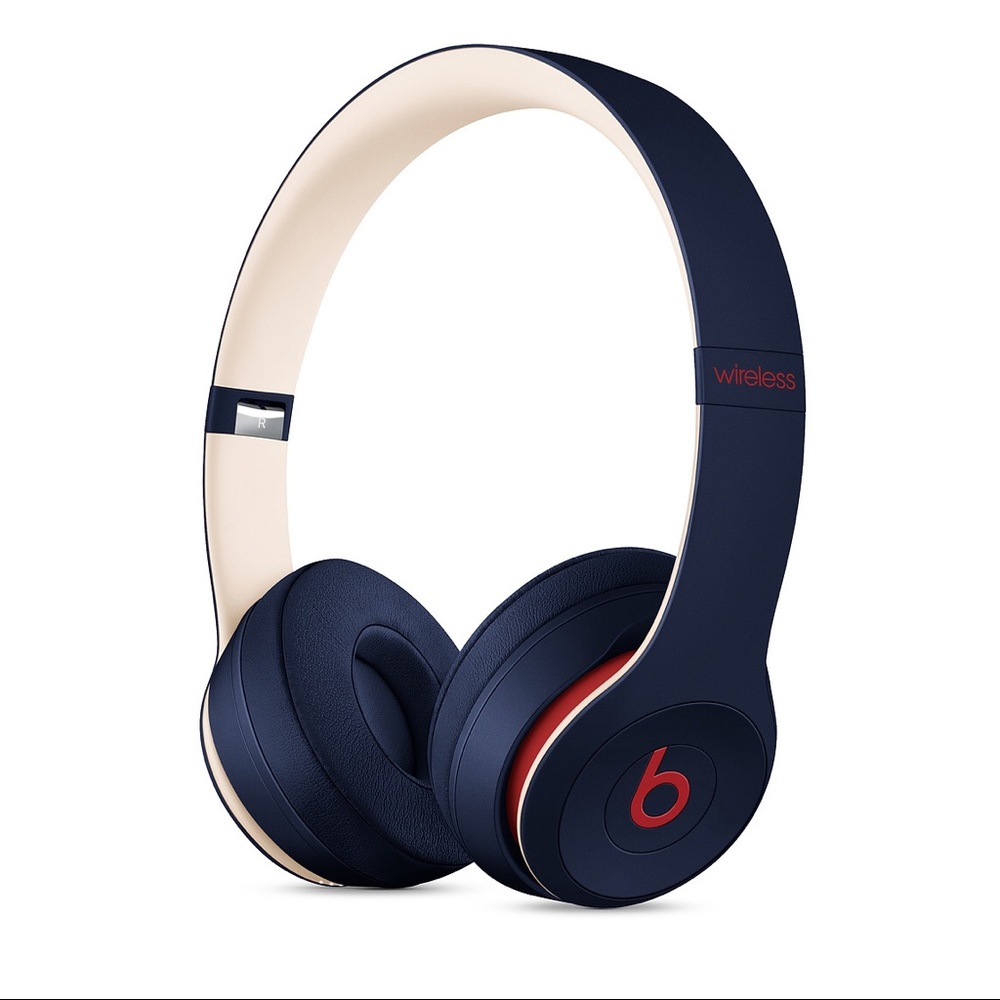 Sold - Beats Solo3 Wireless Headphones - Club Navy